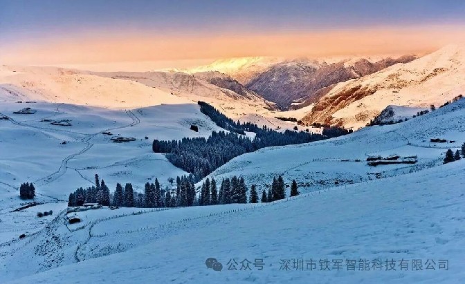 世界自然遺產(chǎn)地-新疆喀拉峻景區(qū)-上線鐵軍智能滑雪場(chǎng)閘機(jī)！